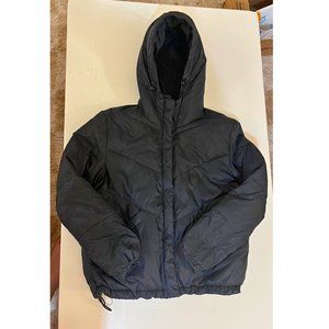 Madewell Black Puffy Jacket.
